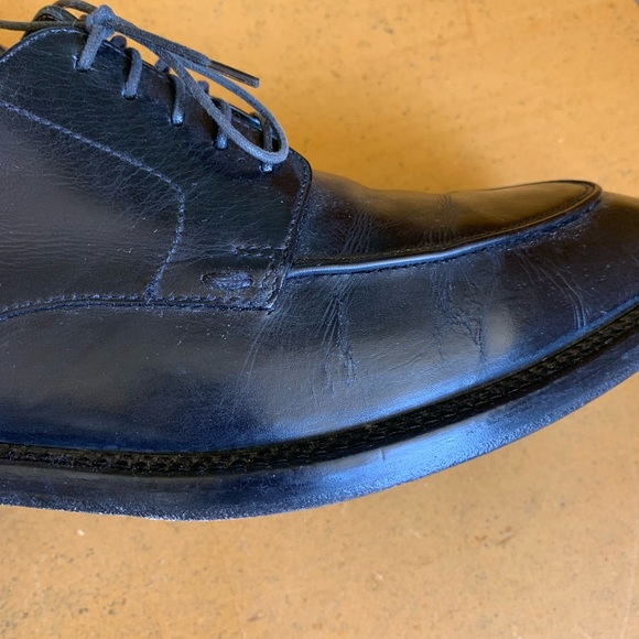 Boss Hugo Boss Black Leather Derby Shoes - Picture 7 of 7